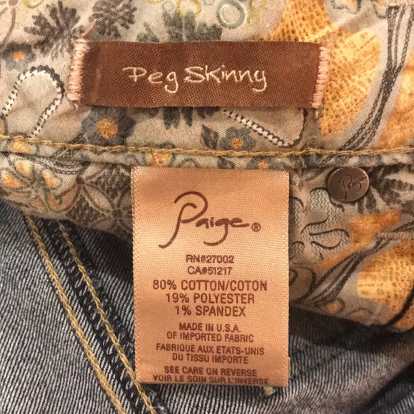 Paige Jeans dark wash - Picture 6 of 6